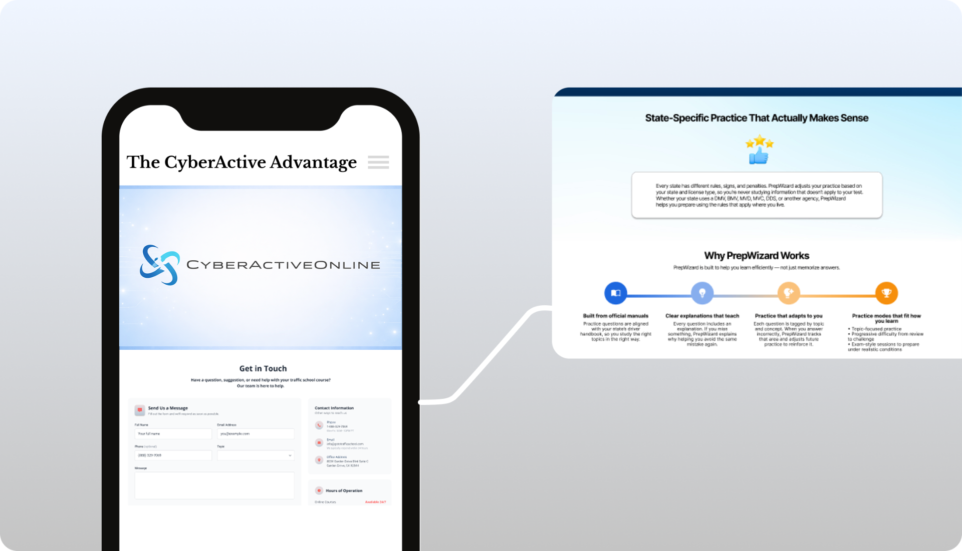 White-label education platform